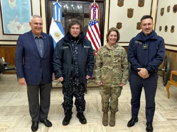 Milei: "Para defender la soberanía reforzaremos nuestra alianza con EE.UU"