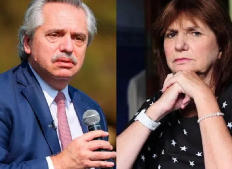 El cruce de Bullrich a Alberto Fernández: "Cómo se le nota que nunca fue presidente"