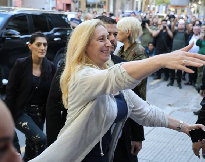 Karina Milei lanzó el partido libertario en CABA con un acto en Palermo