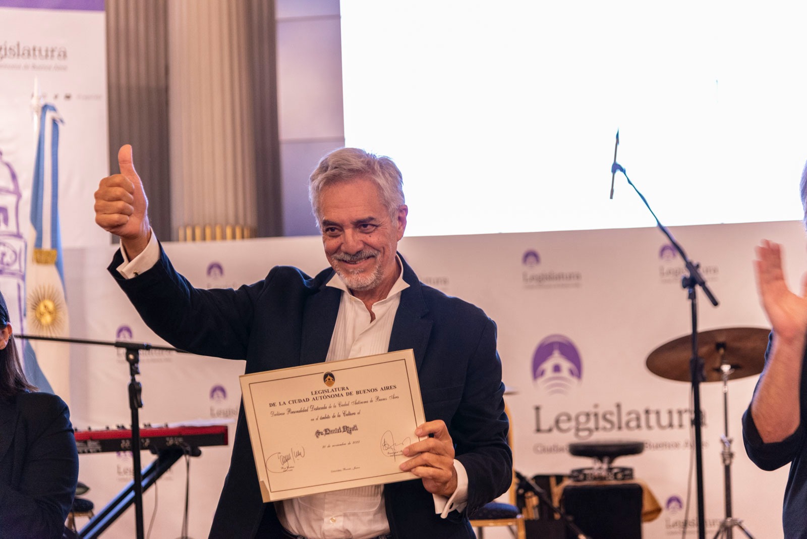 Ripoll fue declarado Personalidad Destacada de la Cultura