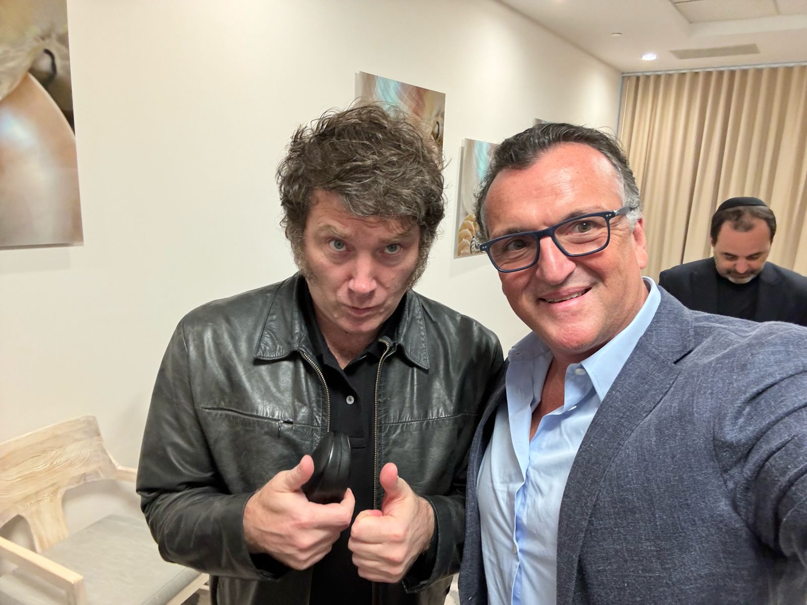 Gira por EE.UU: Milei se reunió con empresarios en Miami