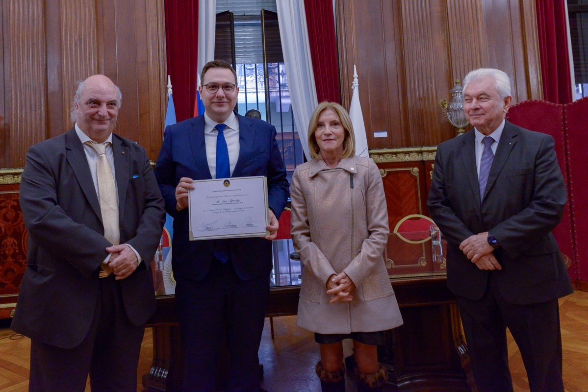 Visita del Canciller de República Checa a la Legislatura