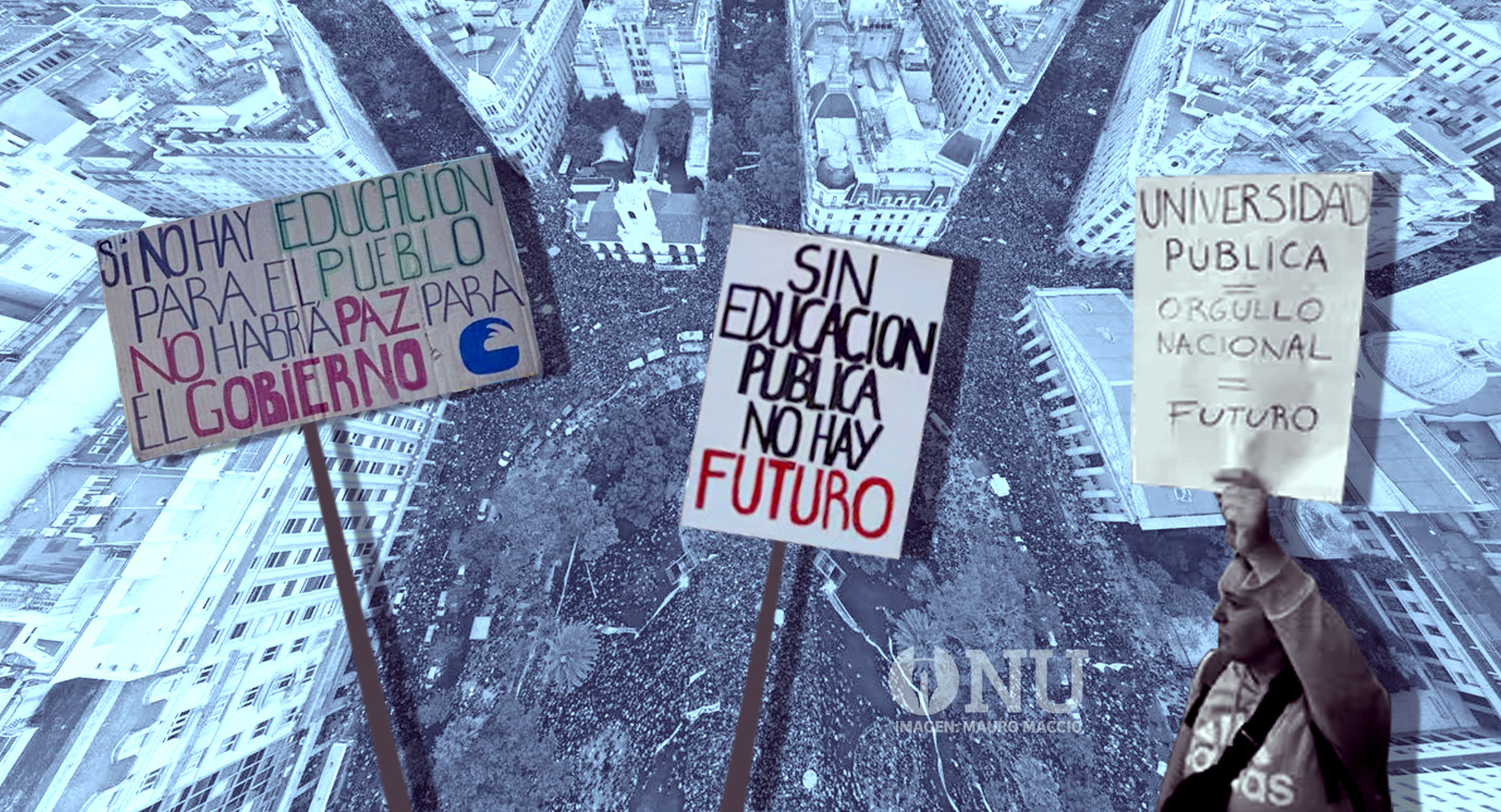 Desde la Plaza de Mayo, casi un millón de argentinos exigieron más educación