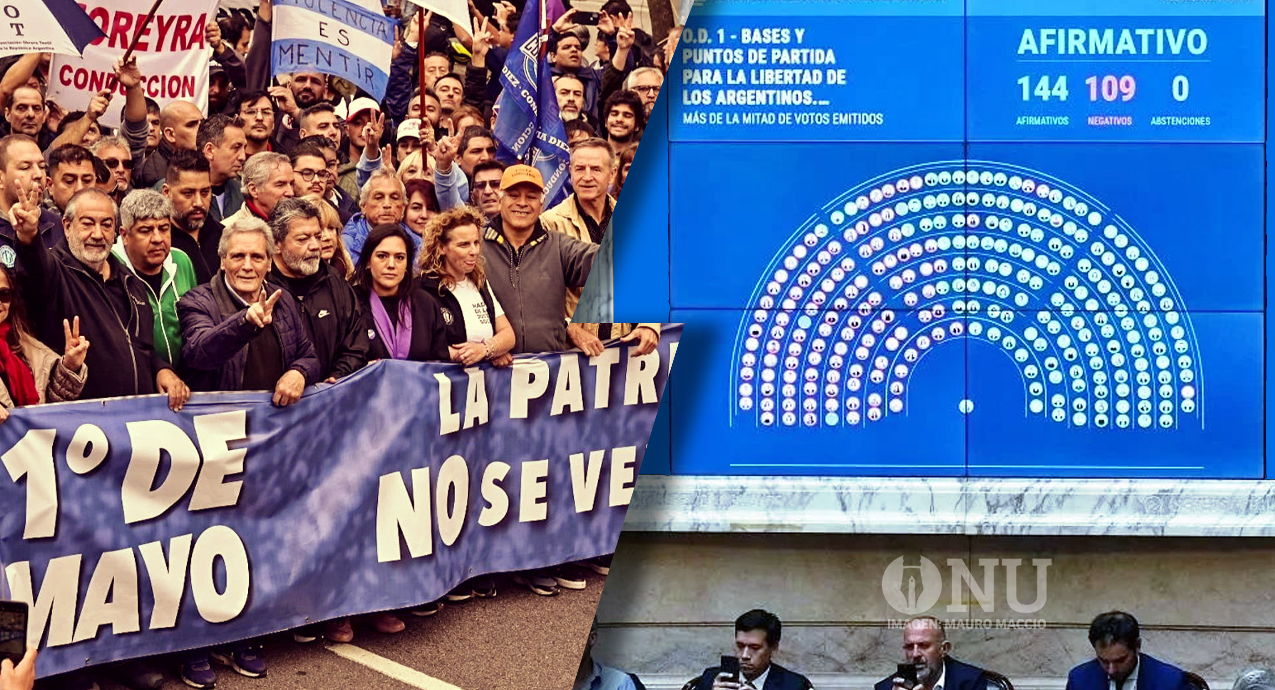 La CGT se dispone a resistir la Ley Bases, que encarna el regreso a la decadencia