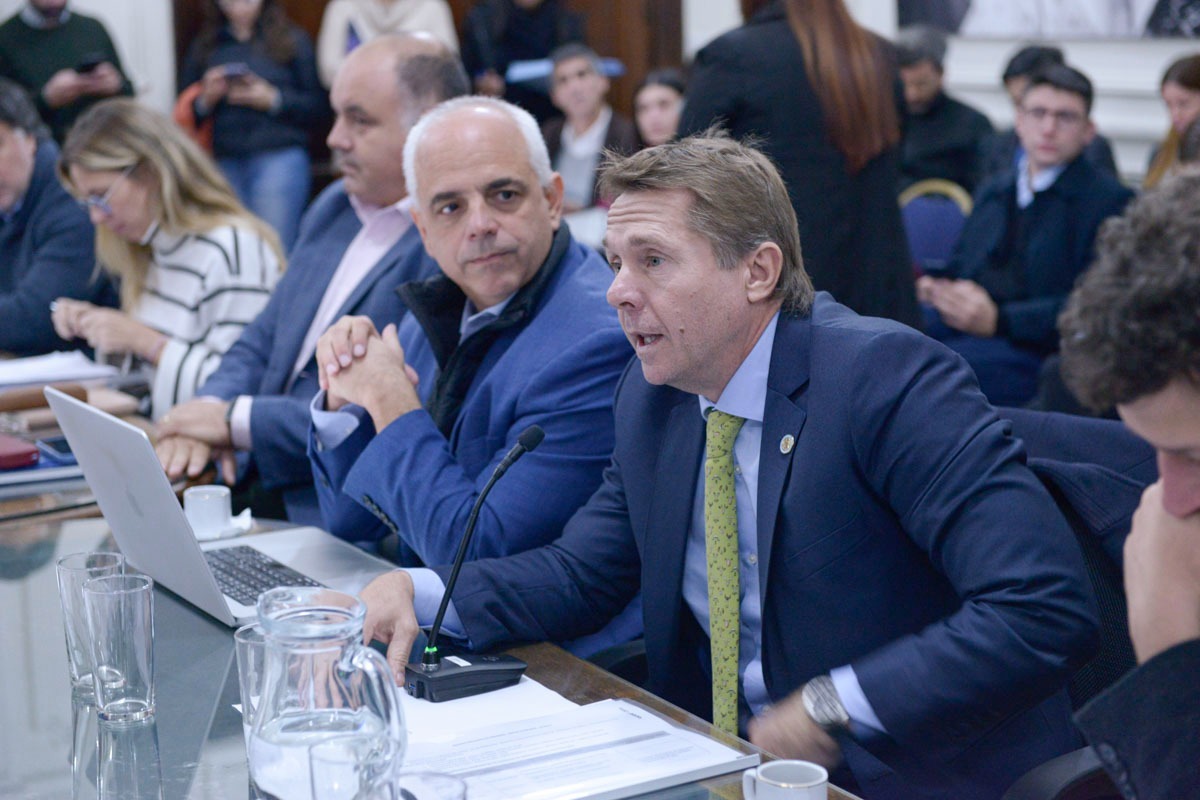 Gabino Tapia fue a la Legislatura a explicar la Ley de Reiterancia