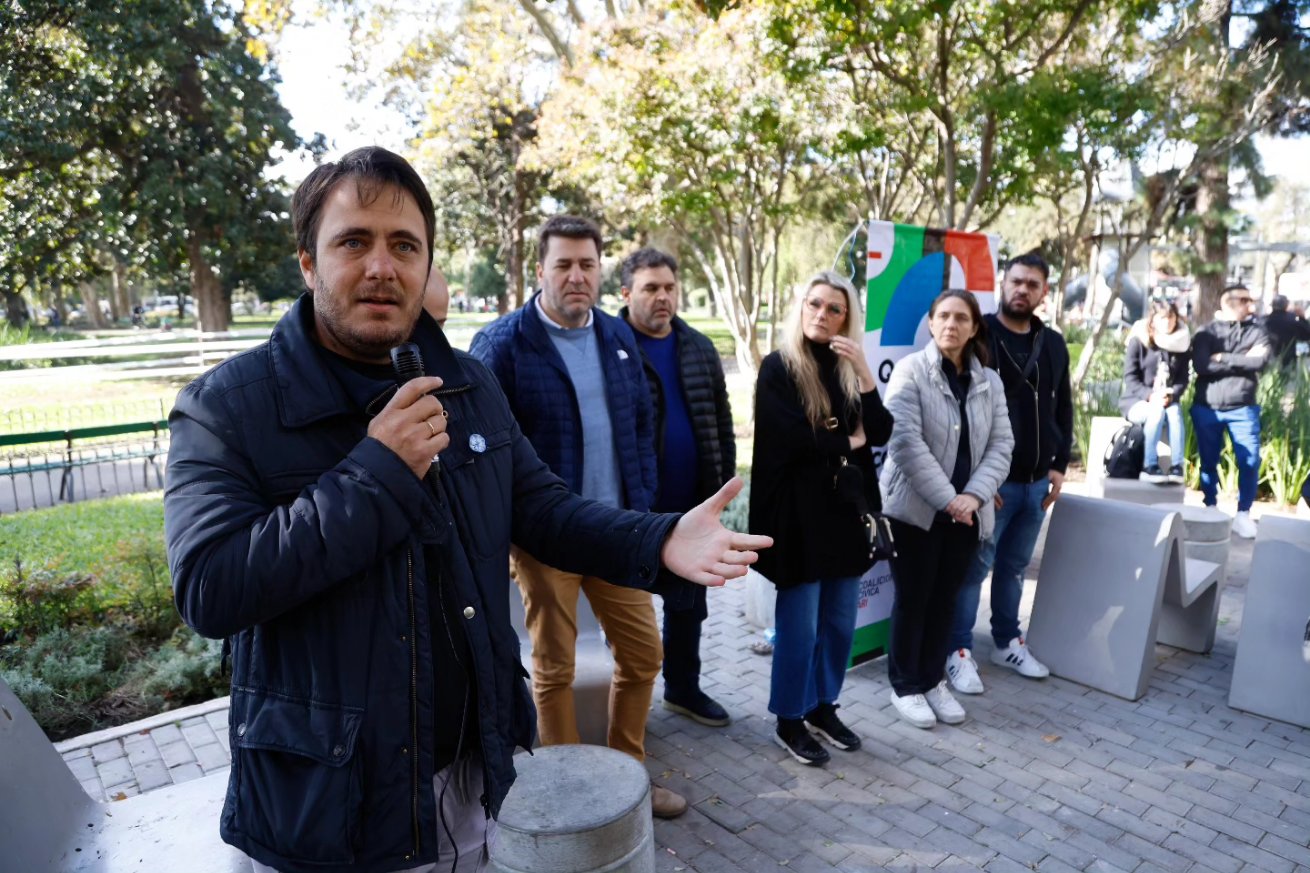 La Coalición Cívica realizó una jornada en CABA en defensa de los jubilados