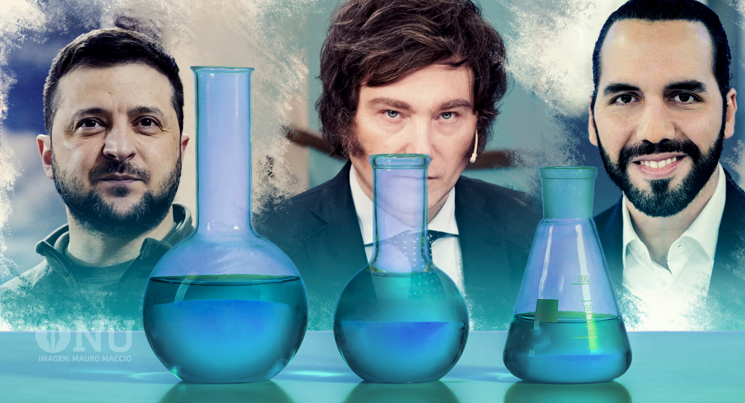 Zelenski, Milei y Bukele: los tres experimentos de Washington