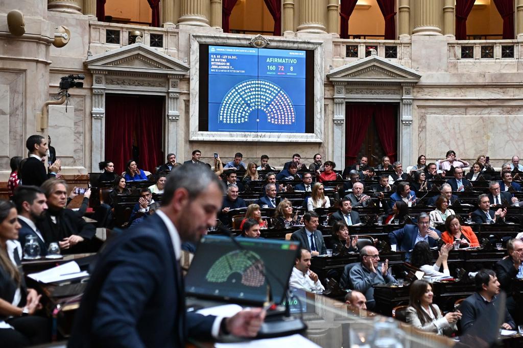 Diputados aprobó la nueva fórmula jubilatoria luego de un acuerdo opositor