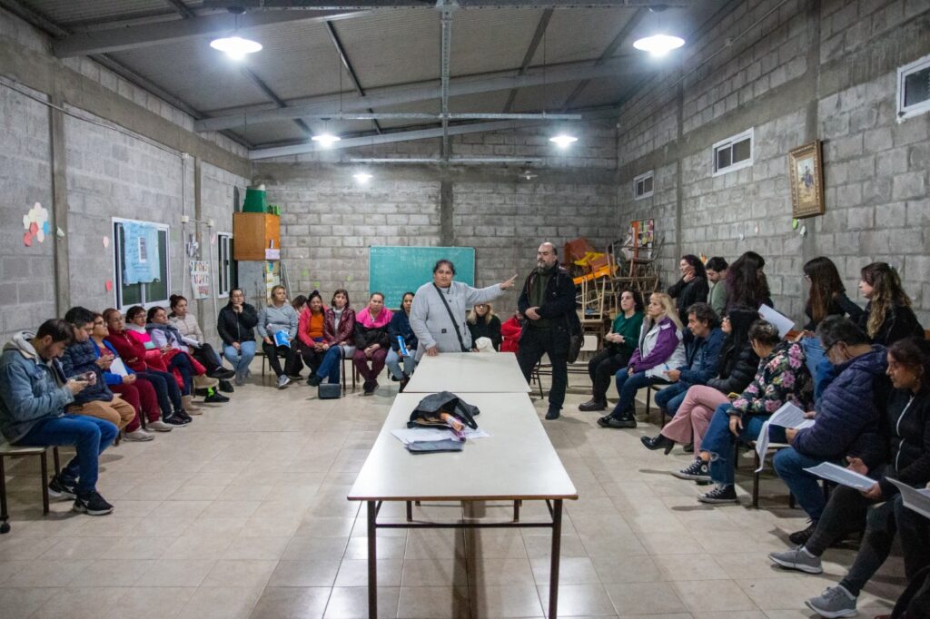 El MPD participó de la reunión por la reurbanización de Los Piletones