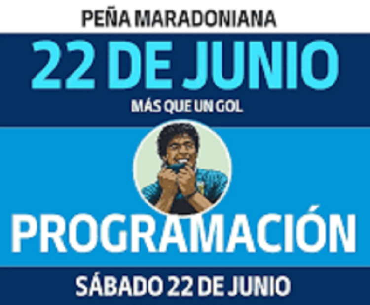 Se viene una nueva edición de la Peña Maradoniana