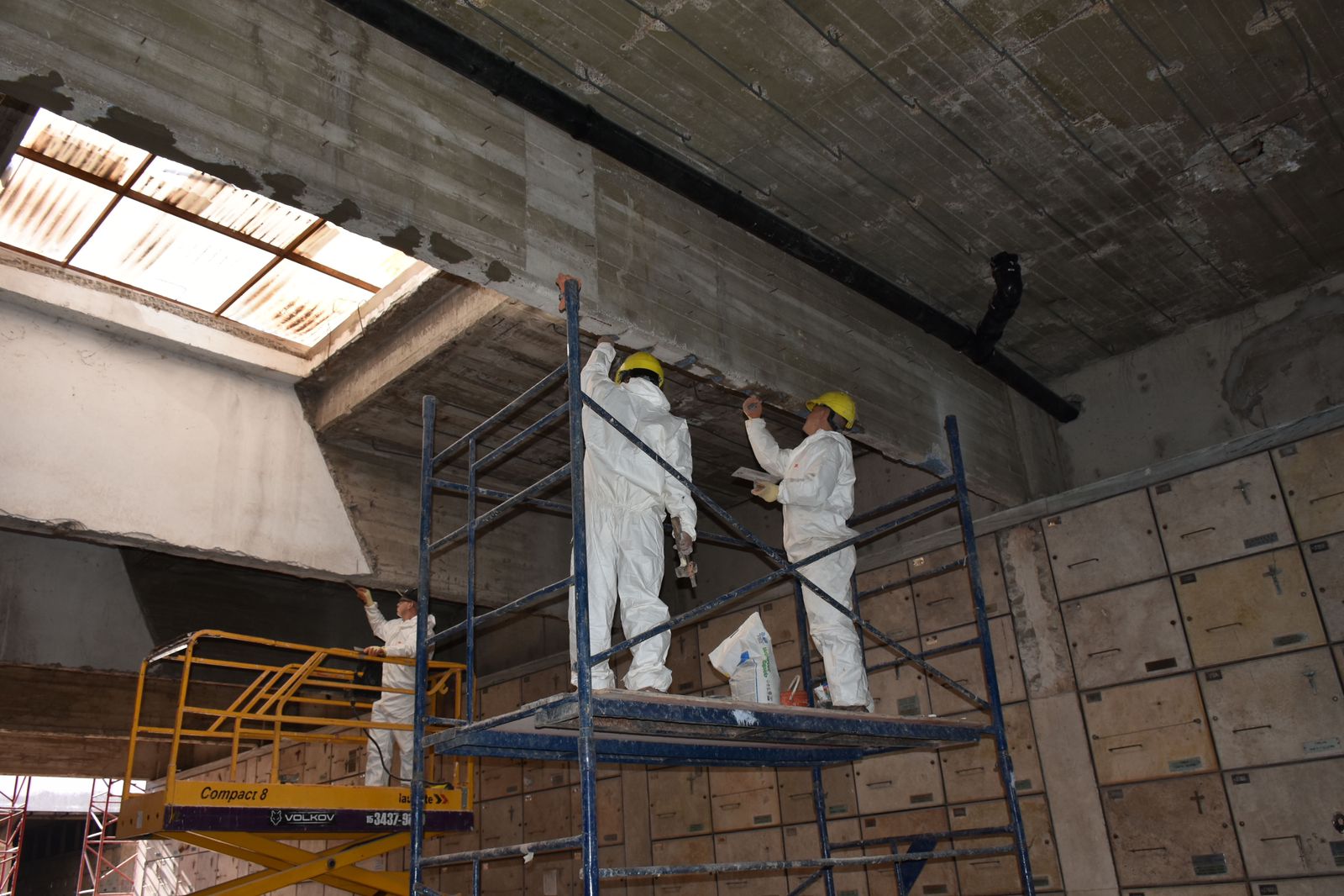 Reabrió un sector del Gran Panteón del cementerio de Flores