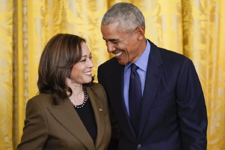 Elecciones en EE.UU: Barack Obama le dio su apoyo a Kamala Harris