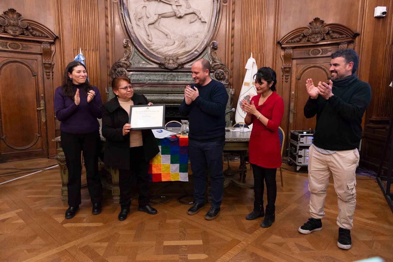 Legislatura: Lourdes Hidalgo fue declarada Personalidad Destacada