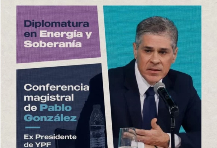 El expresidente de YPF disertará sobre el futuro de los hidrocarburos