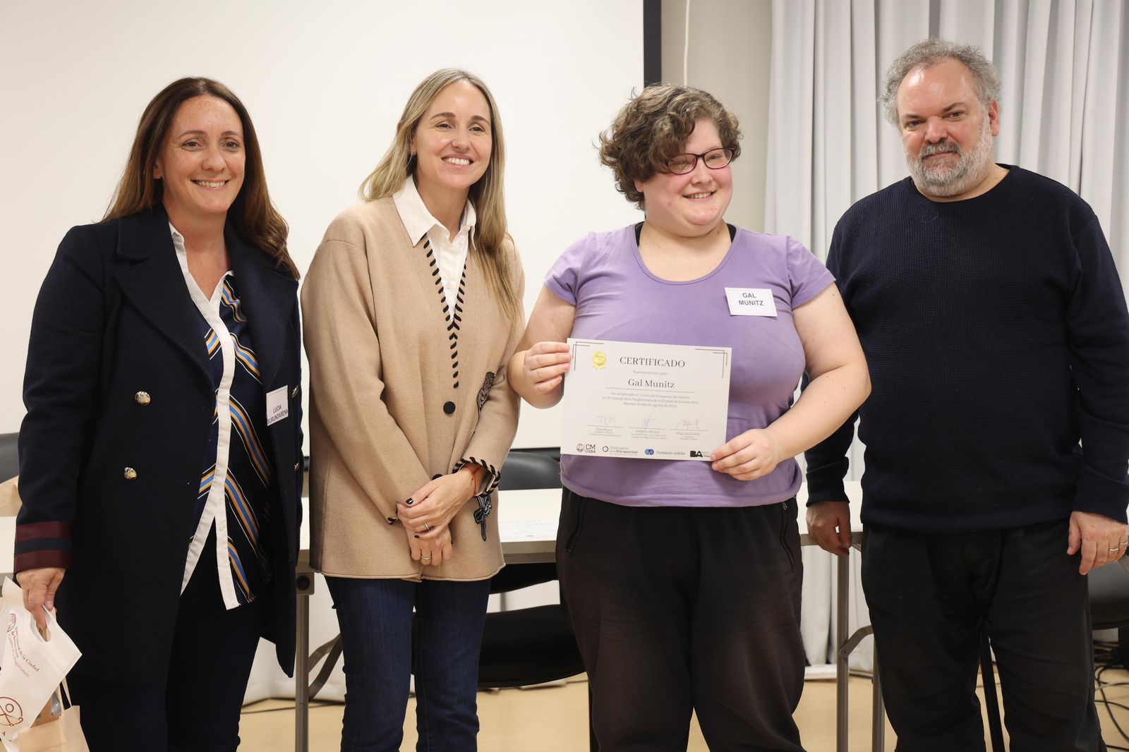 Clara Muzzio: “La inclusión se alcanza desde la acción”