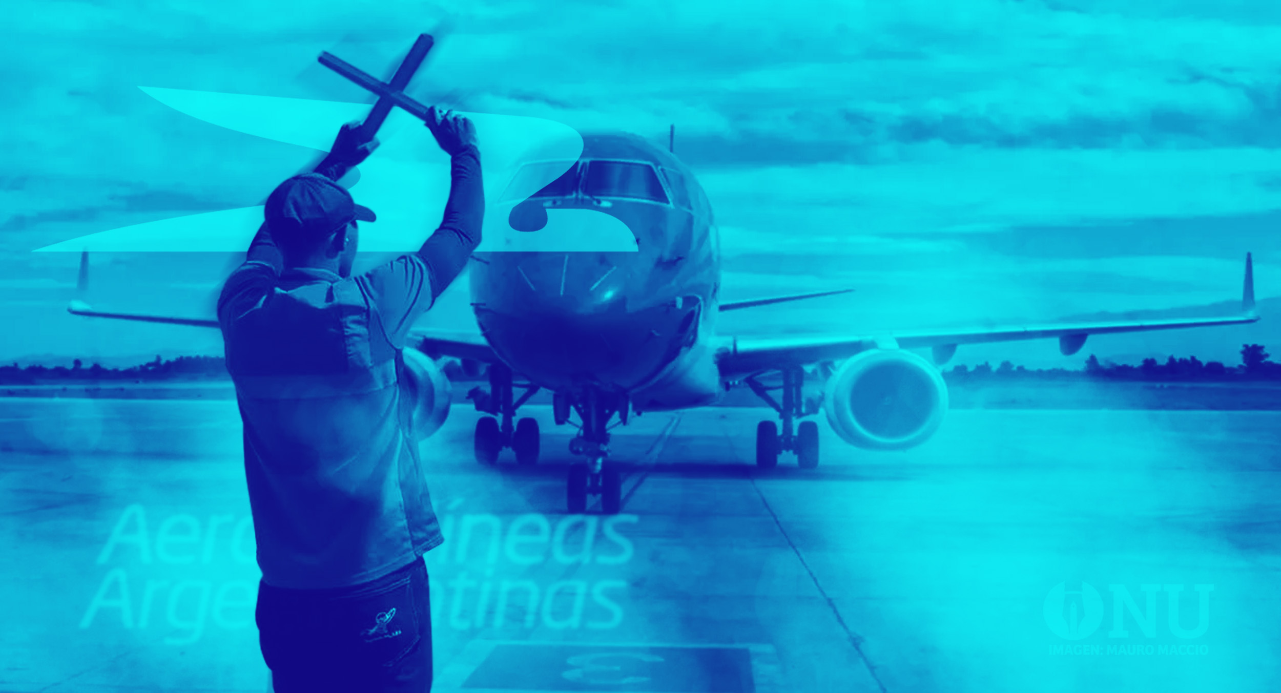 Los gremios de Aeronavegantes respondieron con un paro a la intimación de Aerolíneas