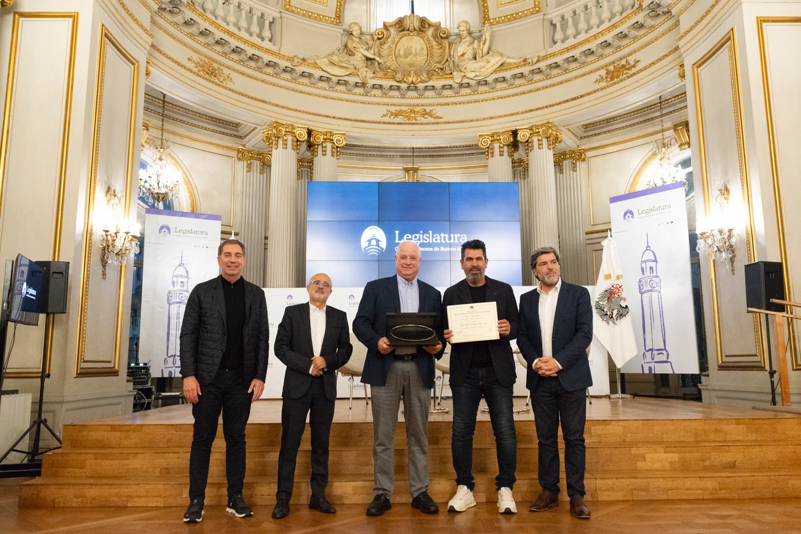 La Legislatura celebró los 40 años de la Maratón de Buenos Aires