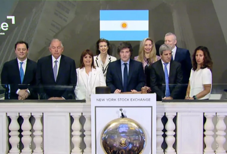 Milei, en Wall Street: “Vamos a liberar el cepo cuando la inflación sea cero”