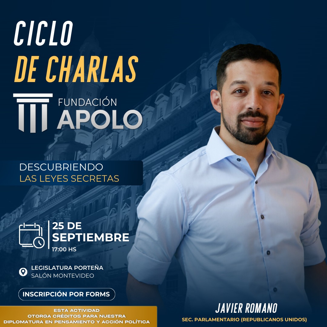 Lergislatura: charla política sobre las "Leyes Secretas"