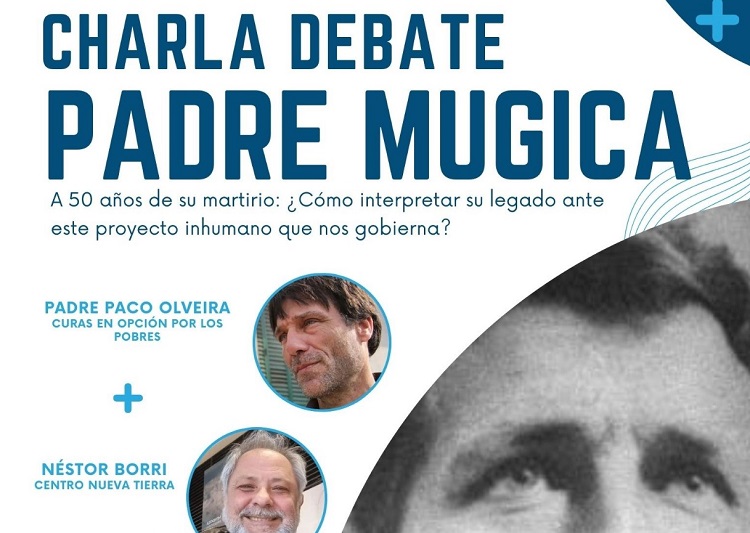 Homenaje: charla debate sobre el Padre Carlos Mujica