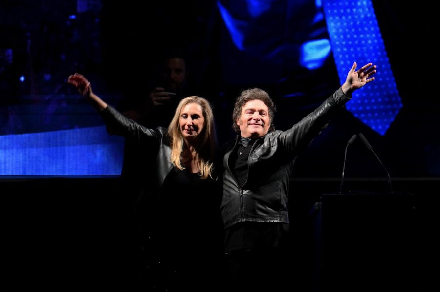 Con Javier y Karina Milei como líderes, LLA hizo un acto pensando en 2025