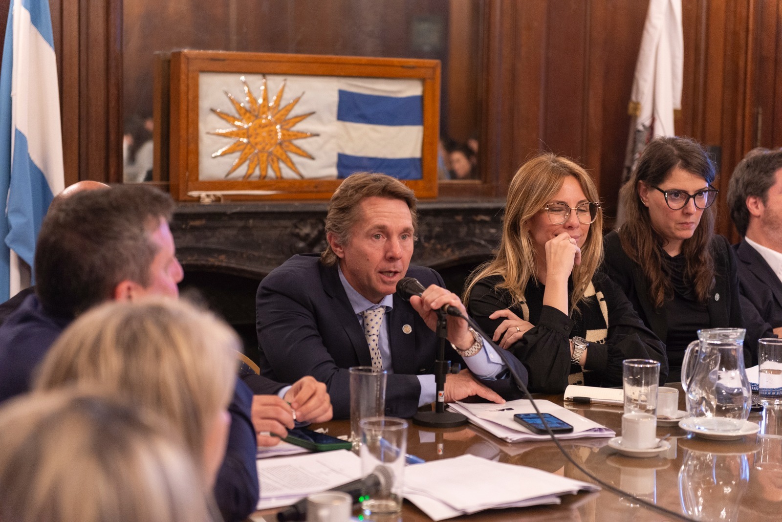 Gabino Tapia fue a la Legislatura para avanzar con el fuero laboral