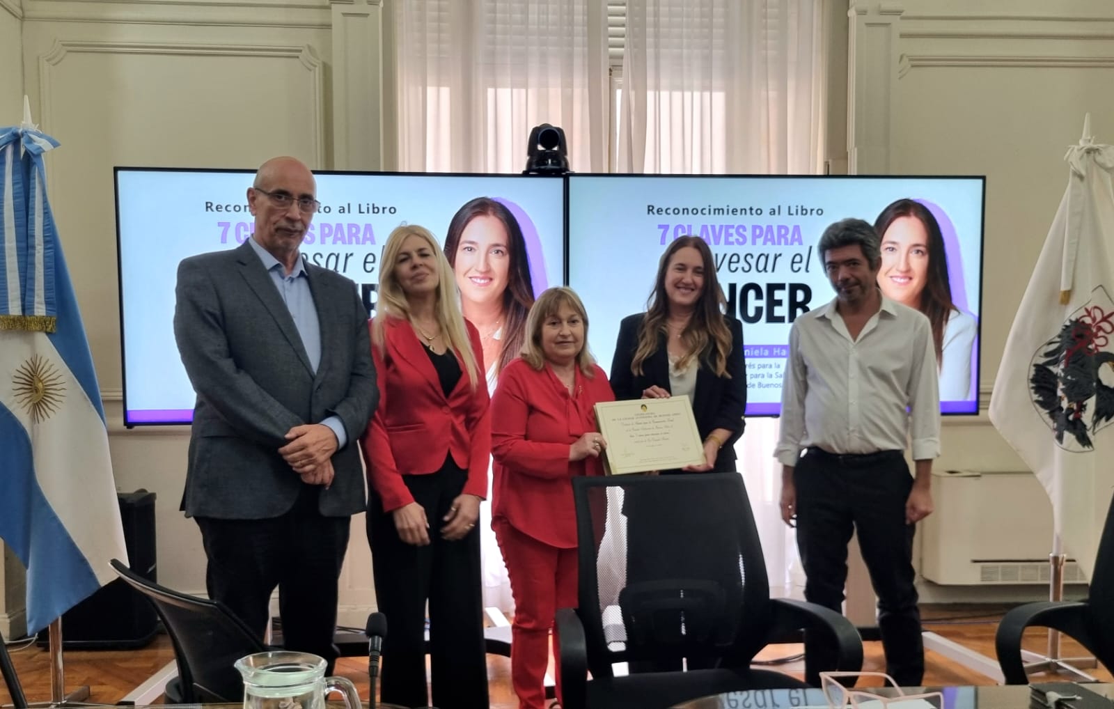 CABA: el libro “7 claves para atravesar el cáncer” fue declarado de Interés