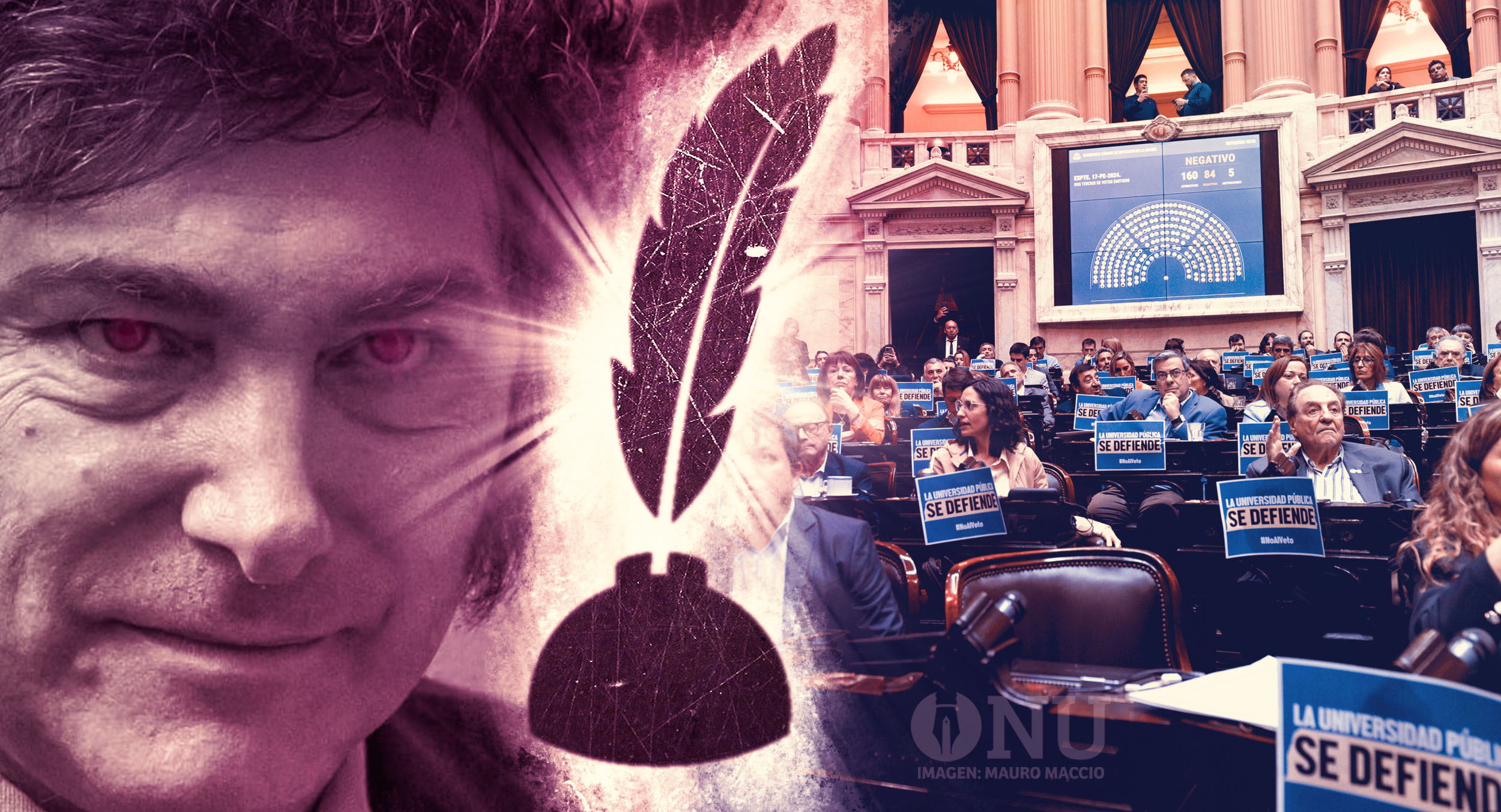 Más ajuste: diputados ratificó el veto a la Ley de Financiamiento Universitario