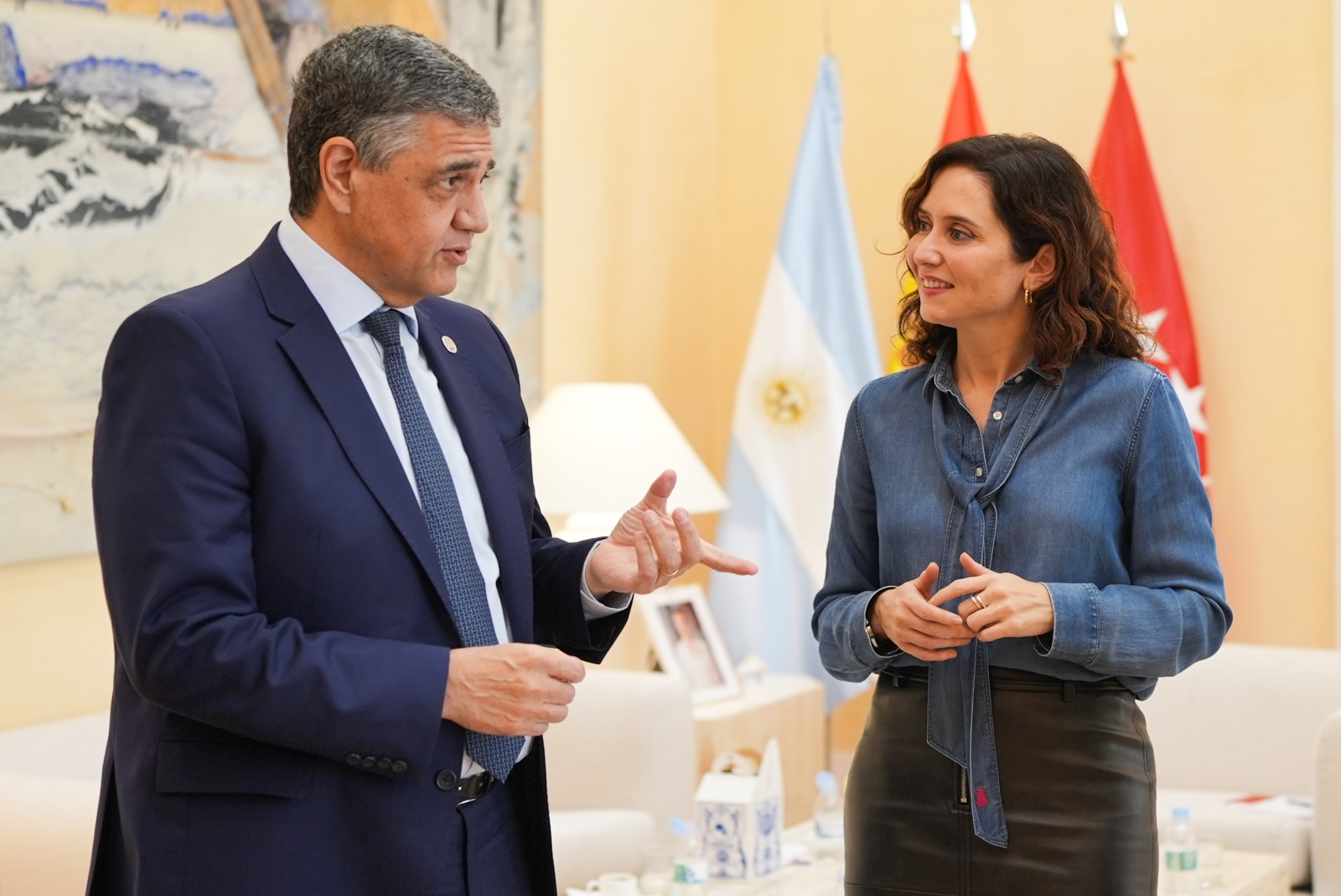 Macri, con Díaz Ayuso: "Hay seguir luchando juntos contra los populismos"