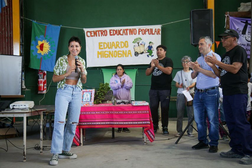 Interna bonaerense: Mayra Mendoza y Larroque compartieron un acto