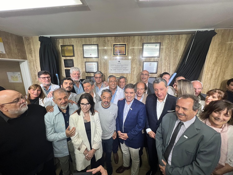 120 años del Argerich: la Legislatura colocó una placa en homenaje