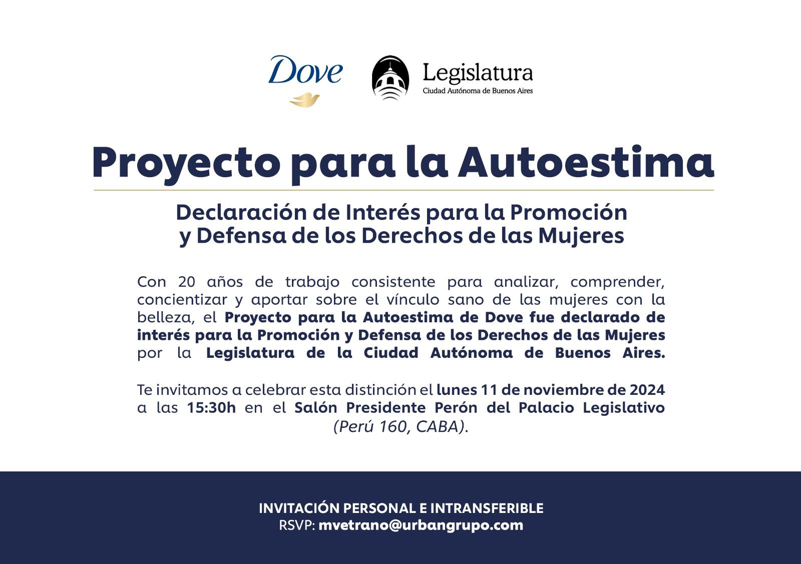 La Legislatura declaró de interés un proyecto para la Autoestima