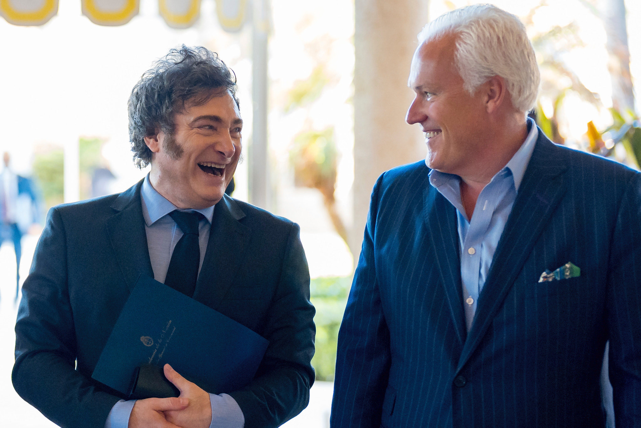 Milei habló ante inversores en Mar-a-Lago: “Argentina será el faro del mundo”