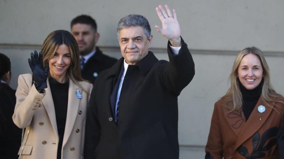 Jorge Macri le entregó la Llave de la Ciudad a Macron