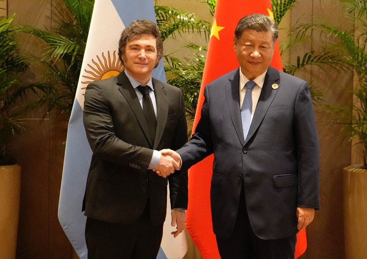 Cambio de enfoque ideológico: Milei se reunió con Xi Jinping