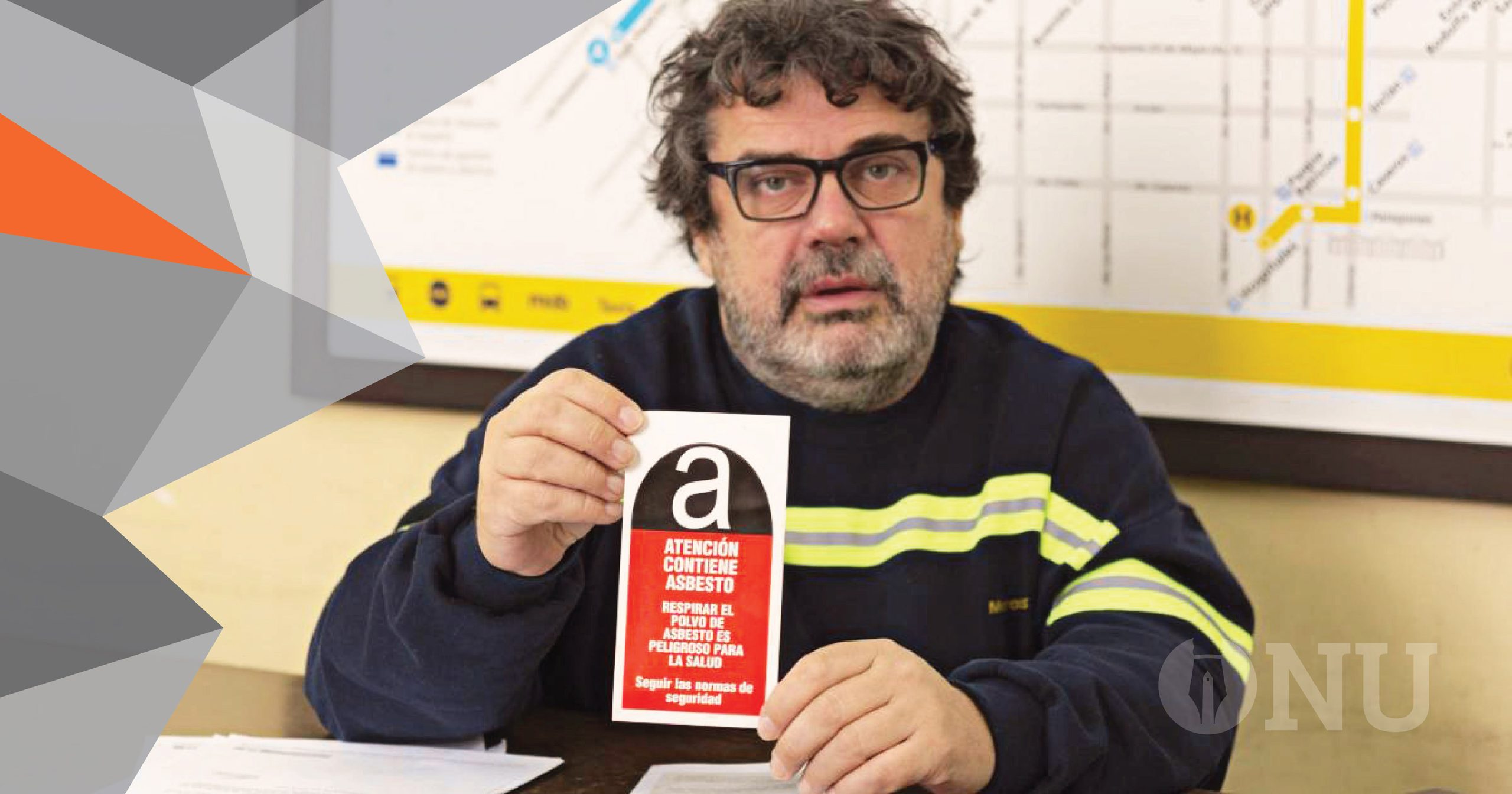 Asbesto: “Estamos rodeados de este material en trenes de 30 años de antigüedad”