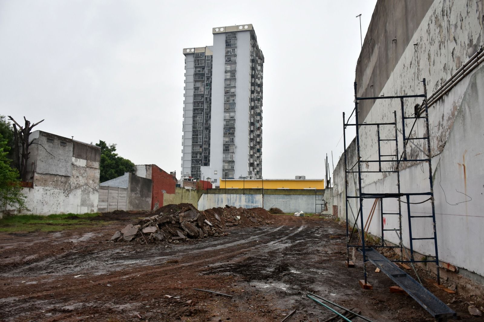 La Ciudad inició la construcción de un nuevo espacio verde