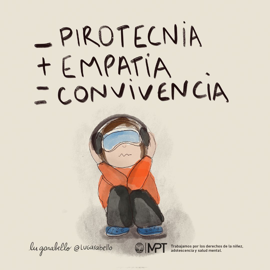 El MPT porteño busca concientizar sobre el uso de pirotecnia