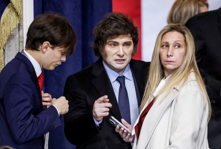 Trump asumió como presidente de EE.UU y Milei marcó presencia