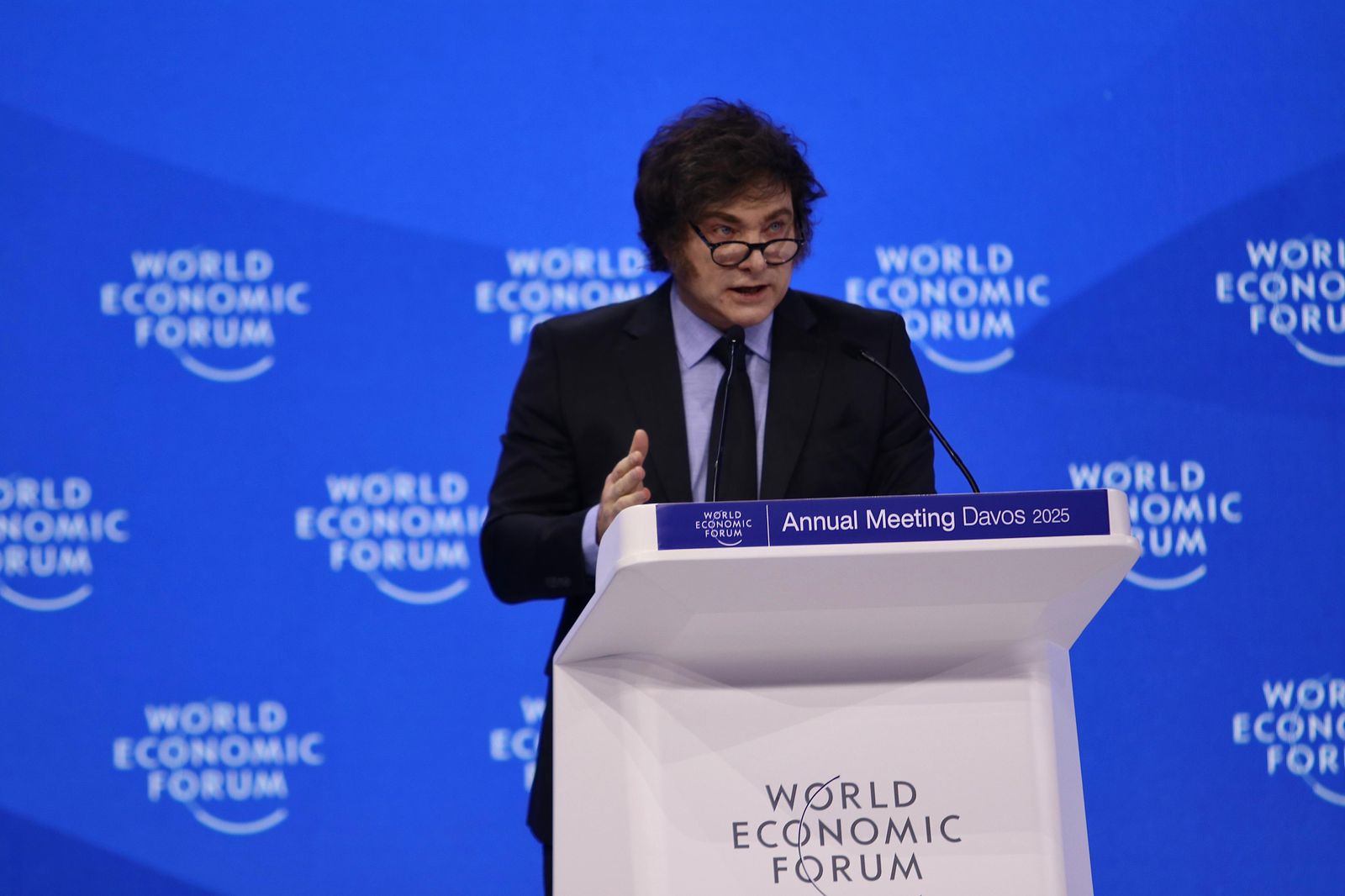 Milei en Davos: "El woke es el cáncer que debemos erradicar"