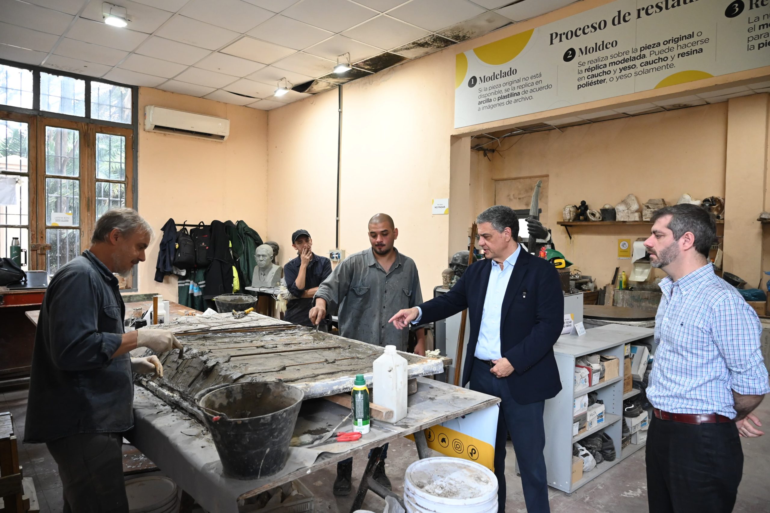 La Ciudad amplía el “hospital de estatuas y obras de arte”