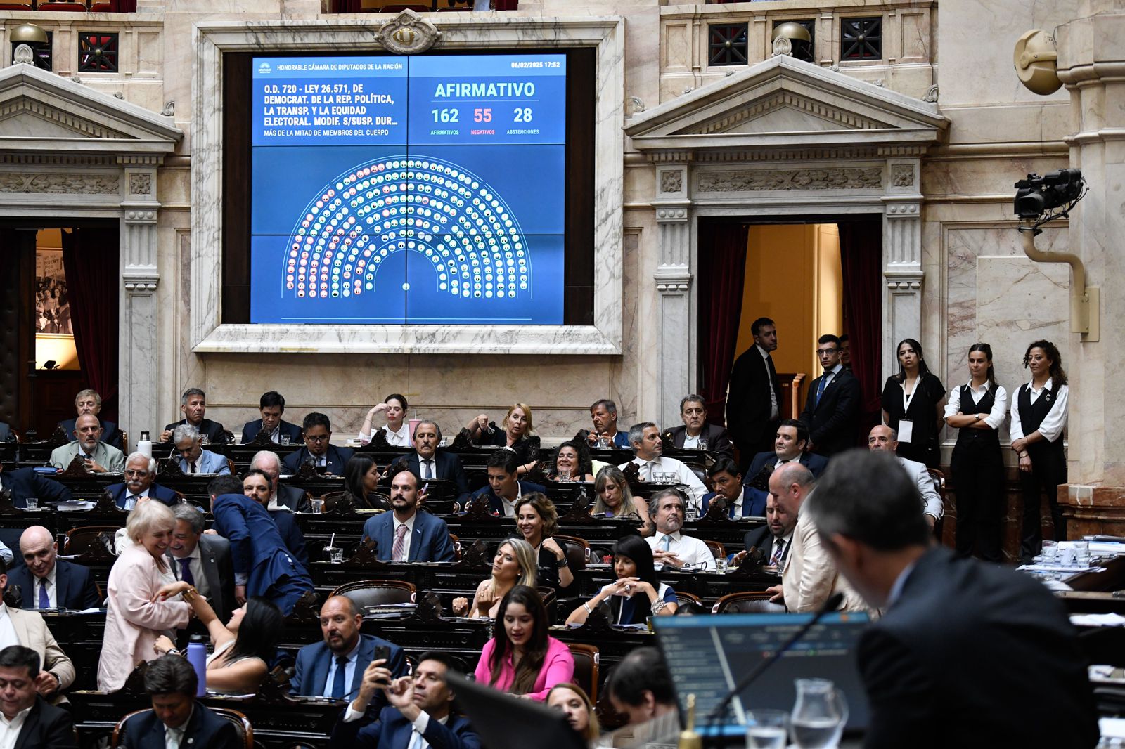 Diputados aprobó la suspensión de las PASO, pero con fracturas internas en los bloques