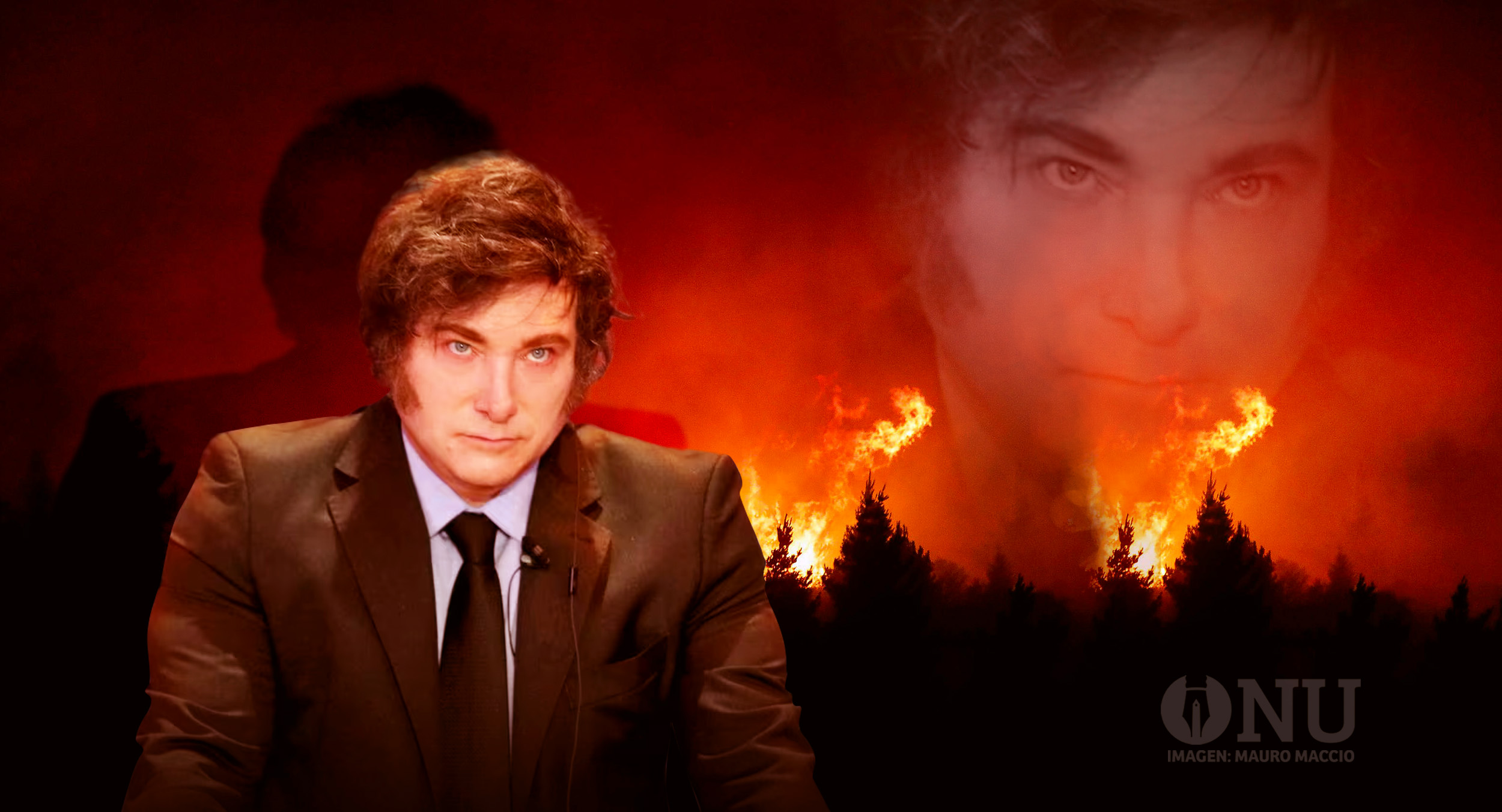 Cómo es el proyecto de Milei para endurecer las penas por incendios intencionales