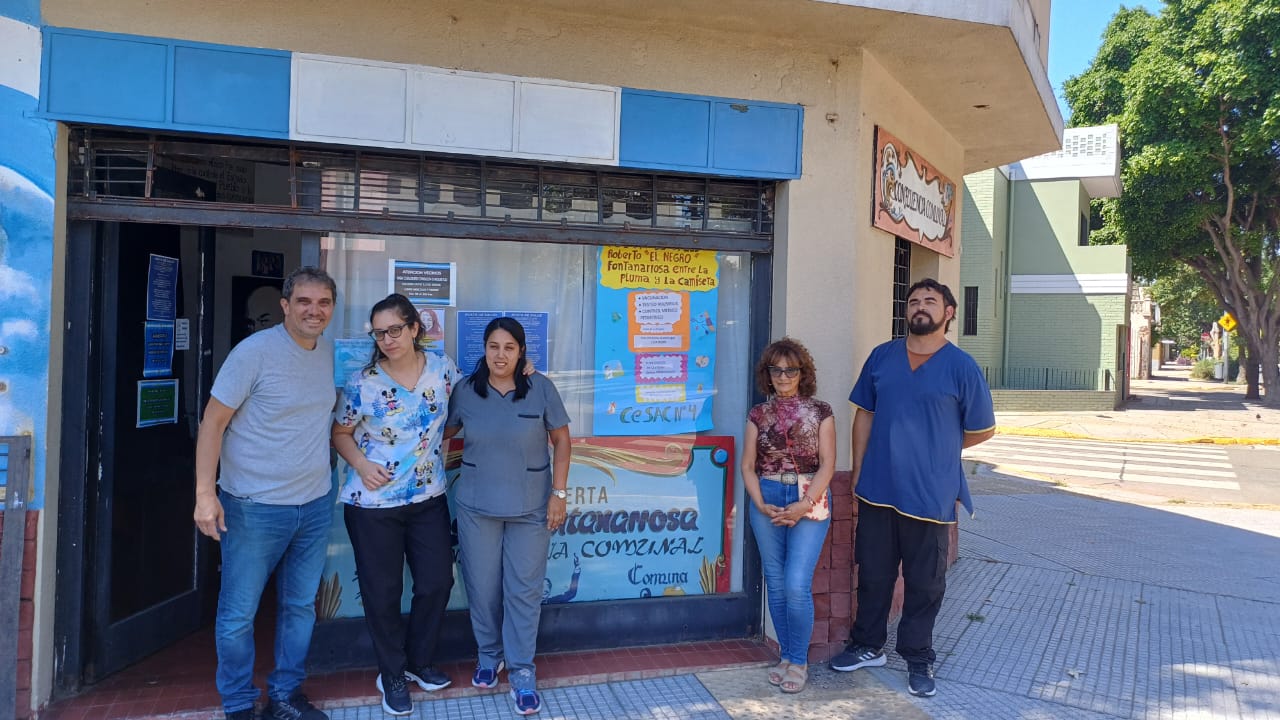 Espiño llevó adelante una jornada de Control del niño sano en la Comuna 9