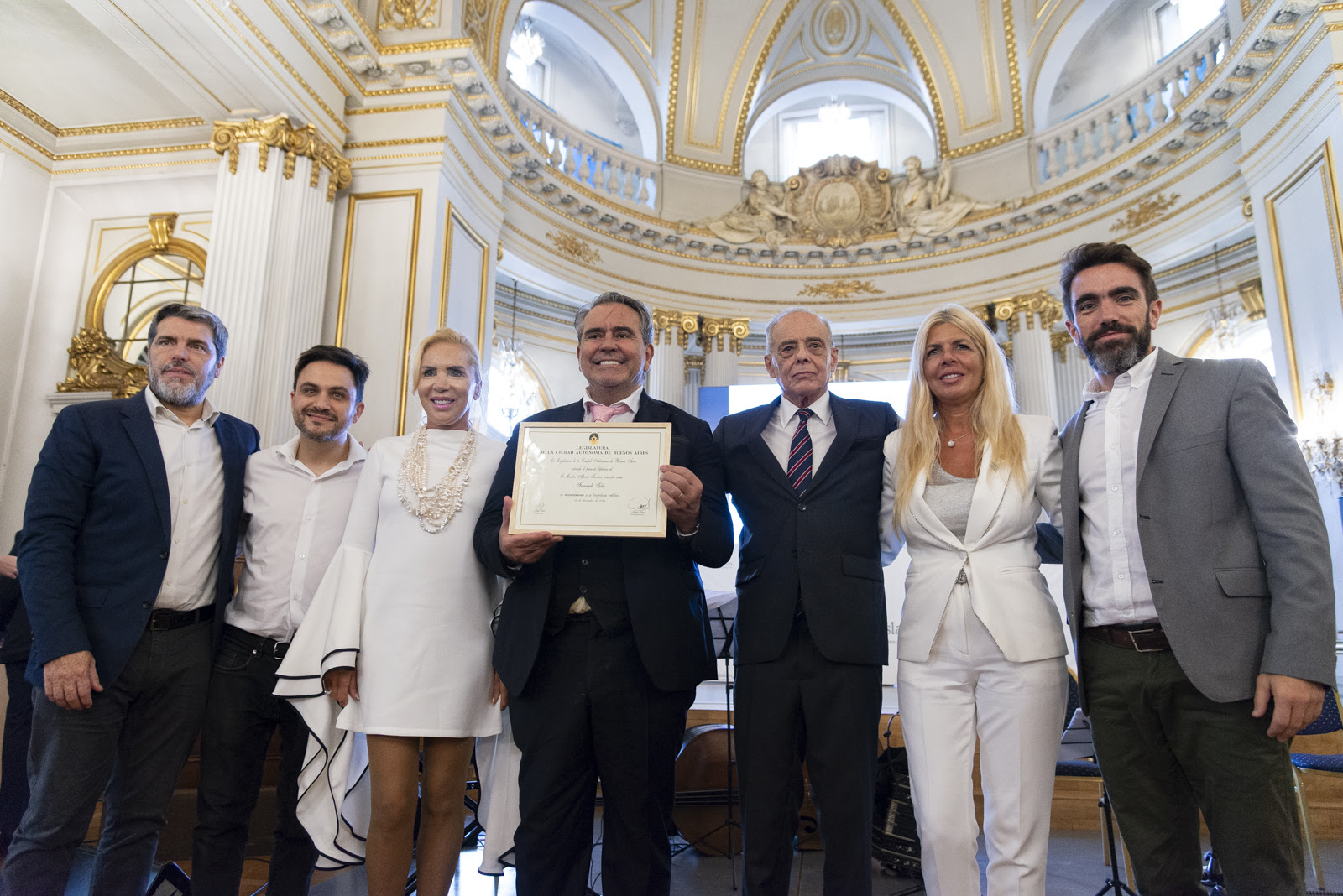 La Legislatura porteña homenajeó a dos personalidades destacadas de la Cultura