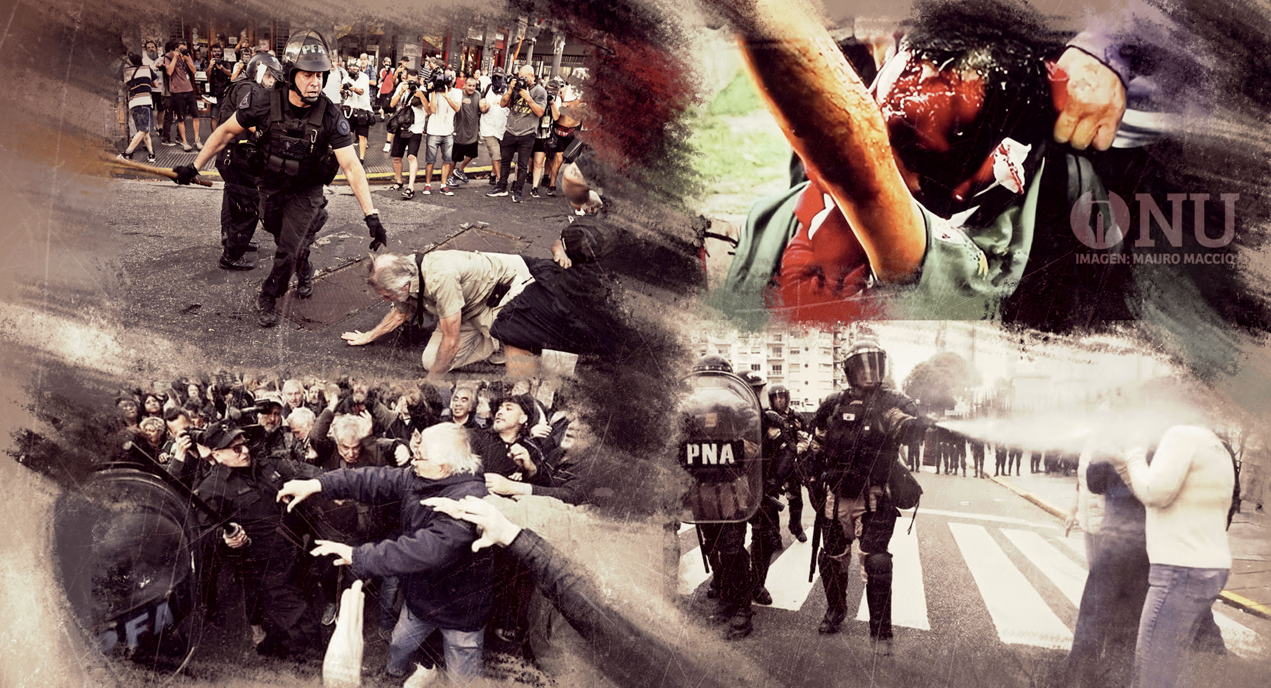 Cada vez más sectores se suman a los jubilados, a pesar de la represión