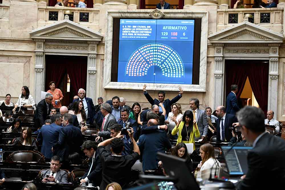 Ganó Milei: Diputados aprobó el DNU que permite tomar deuda del FMI