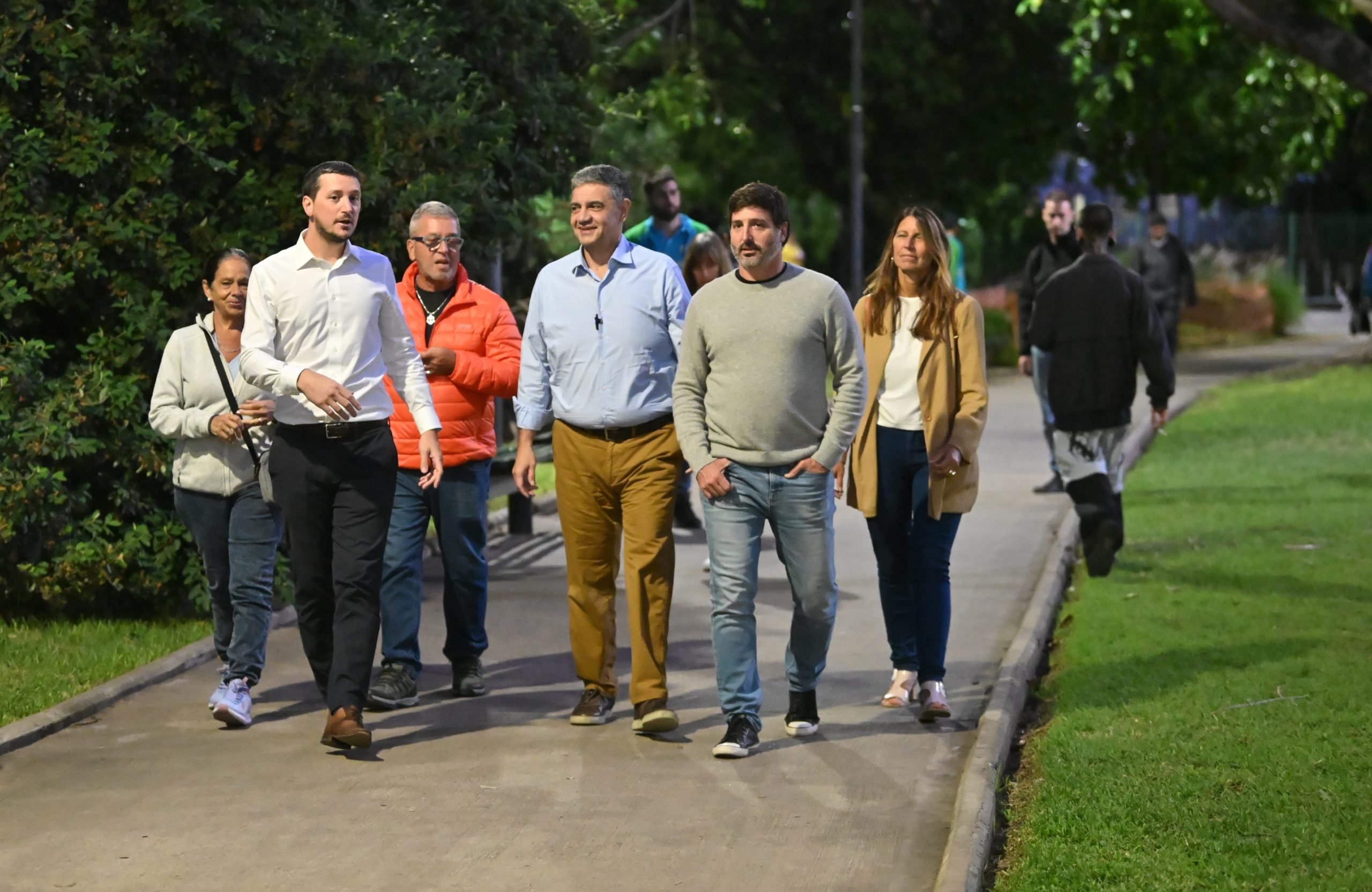 Jorge Macri presentó las más de 120 obras que se harán en parques y plazas