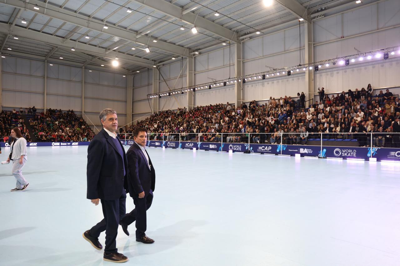 El GCBA inauguró el primer centro de patinaje de élite en Latinoamérica