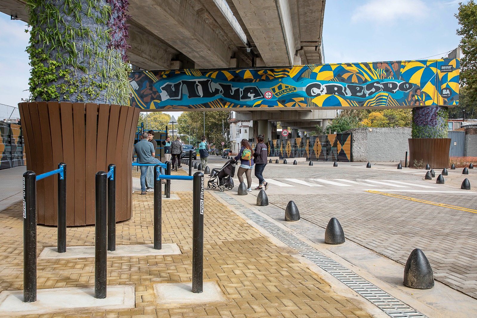 La Ciudad recupera un espacio público abandonado para unir dos barrios